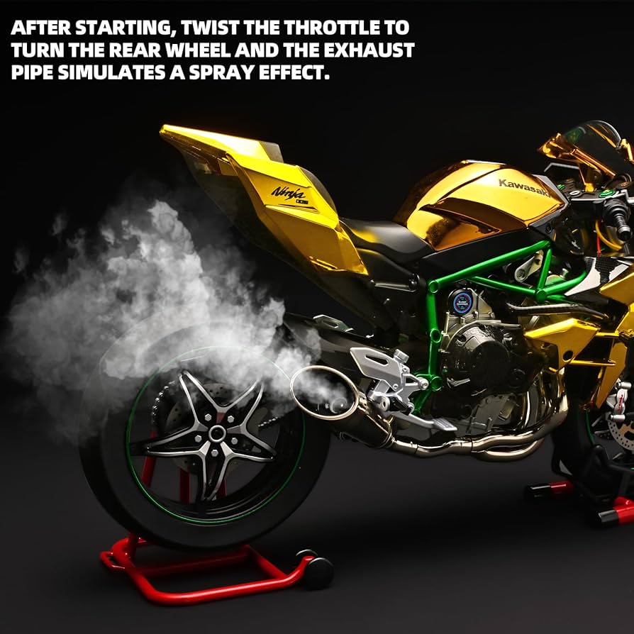 1/6サイズ H2R NINJA ニンジャ KAWASAKI フィギュア H2 kawasaki ninja H2R 1/6スケール 合金 ダイナミックモデル